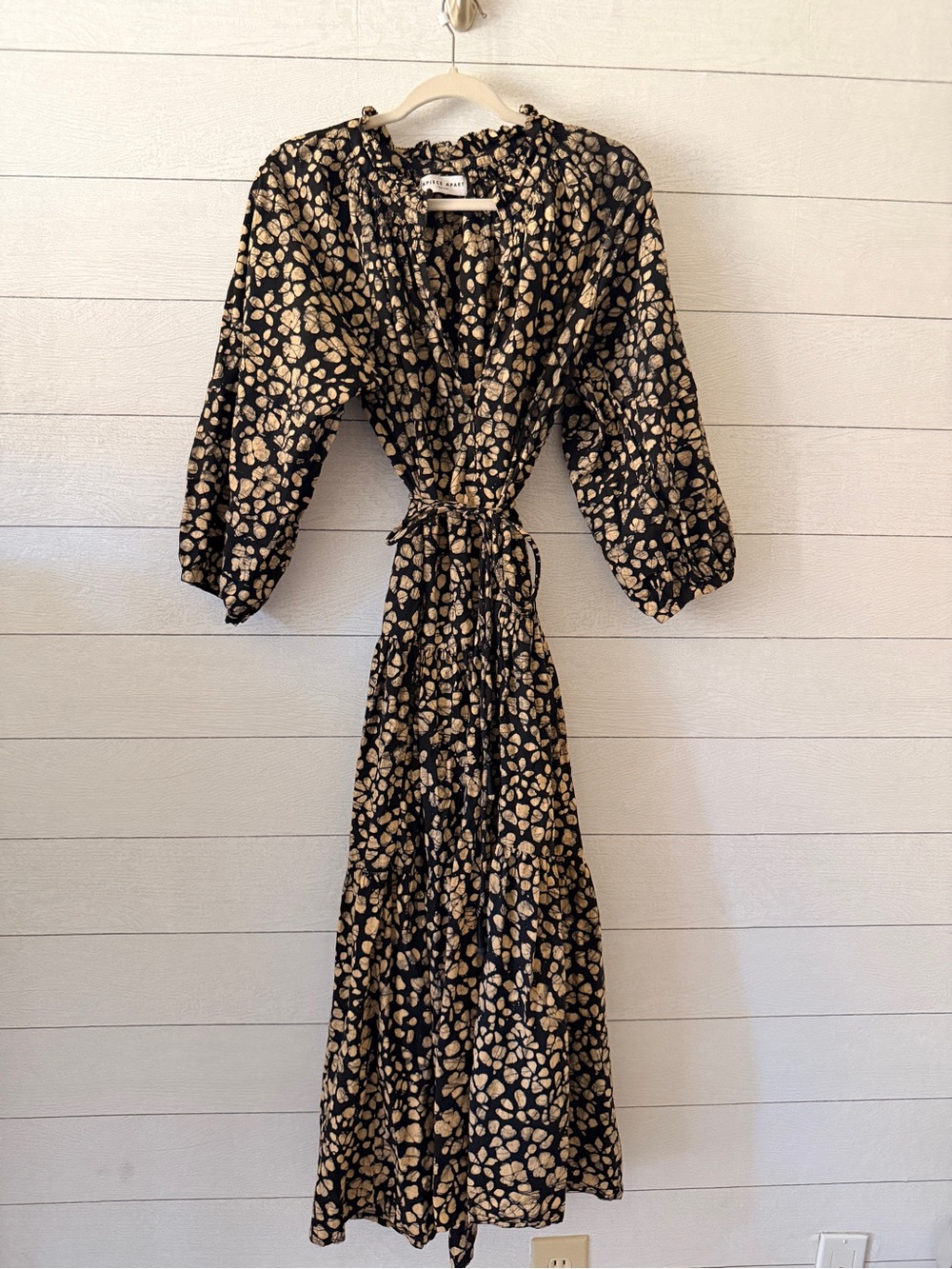 APIECE APART LONG SLEEVE UVA DRESS -L